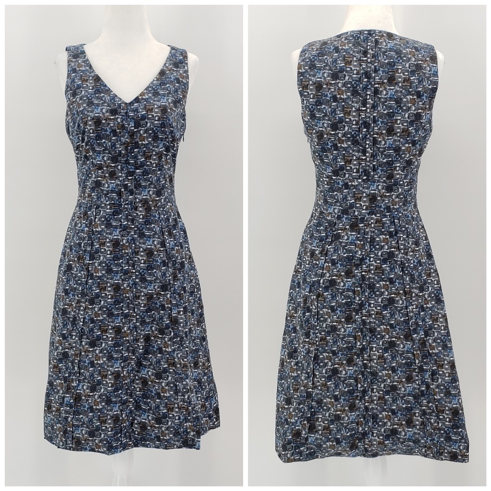 Lavia Multicolor A-line Sleeveless Dress XS